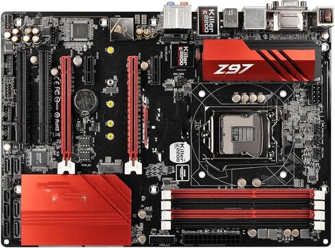 اللوحات الأم للكمبيوتر ASRock Fatal1ty Z97 Killer اللوحة الأم LGA 1150 Intel Z97 DDR3 32GB PCI-E 3.0 M.2 USB3.0 تدعم Core I3-4370i7-4790 I7-4770 CPU in Kuwait