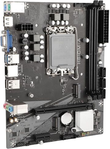 اللوحة الأم DDR4، اللوحة الأم H610M A للتعدين، اللوحة الأم للكمبيوتر DDR4 تدعم ذاكرة LGA1700 12 13 14 جيل وحدة المعالجة المركزية M.2 NVME USB3.0 فتحة ATA3.0 التسلسلية in Kuwait