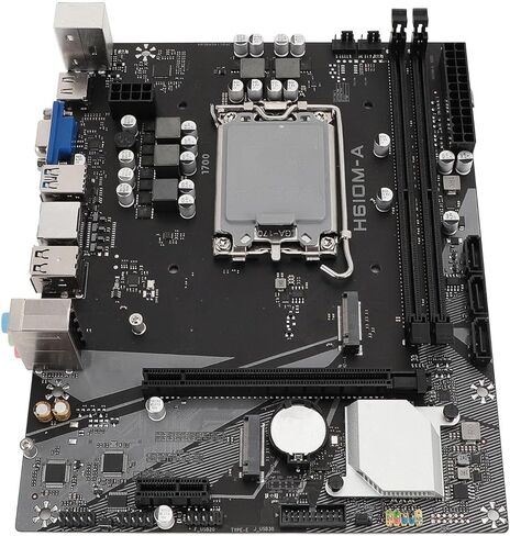 اللوحة الأم DDR4، اللوحة الأم H610M A للتعدين، اللوحة الأم للكمبيوتر DDR4 تدعم ذاكرة LGA1700 12 13 14 جيل وحدة المعالجة المركزية M.2 NVME USB3.0 فتحة ATA3.0 التسلسلية in Kuwait