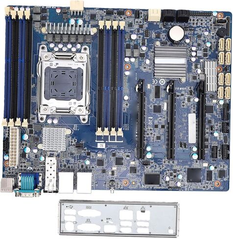 LGA 2011 Motherboard, E5 1600 2600 Series CPU Support with SFP + Fiber Port and 14 Drives Support, for Workstations in Saudi Arabia