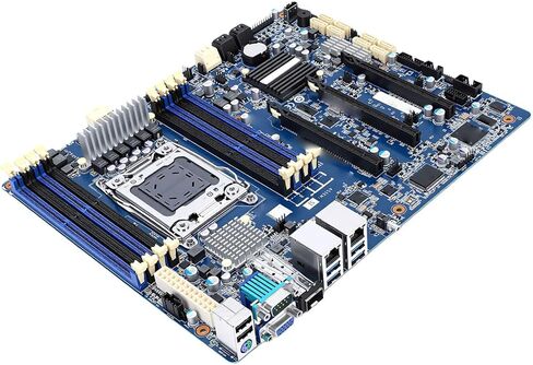 LGA 2011 Motherboard, E5 1600 2600 Series CPU Support with SFP + Fiber Port and 14 Drives Support, for Workstations in Saudi Arabia