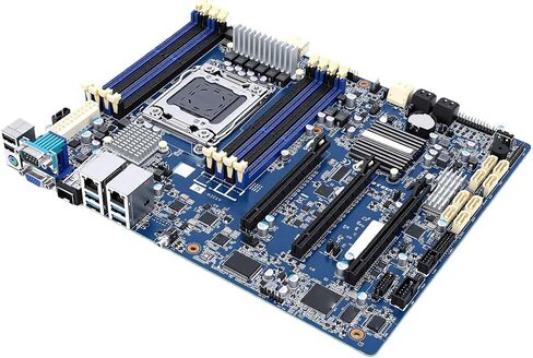 LGA 2011 Motherboard, E5 1600 2600 Series CPU Support with SFP + Fiber Port and 14 Drives Support, for Workstations in Saudi Arabia