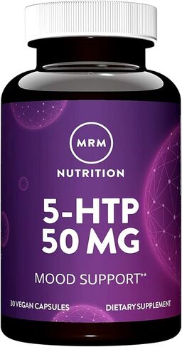 MRM - 5-HTP 100mg (Griffonia Bean Extract) Purity Assured by HPLC 60 Vcaps in Kuwait