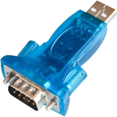 USB 2.0 to RS232 Serial DB9 9 Pin Adapter Converter in Saudi Arabia