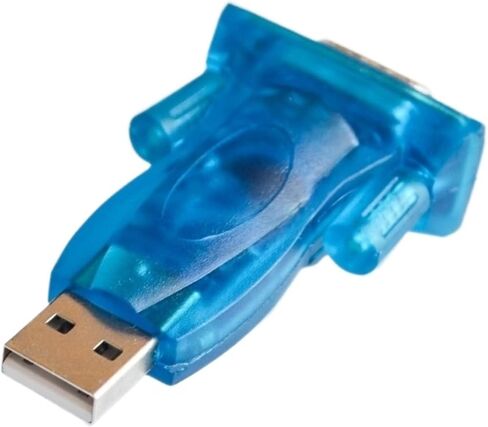 USB 2.0 to RS232 Serial DB9 9 Pin Adapter Converter in Saudi Arabia