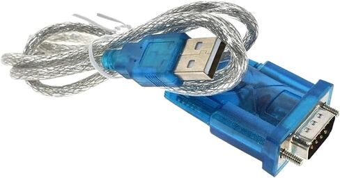 USB to RS232 COM Port Serial PDA 9 pin DB9 Cable Adapter Support Windows7 64 HL-340 in Saudi Arabia