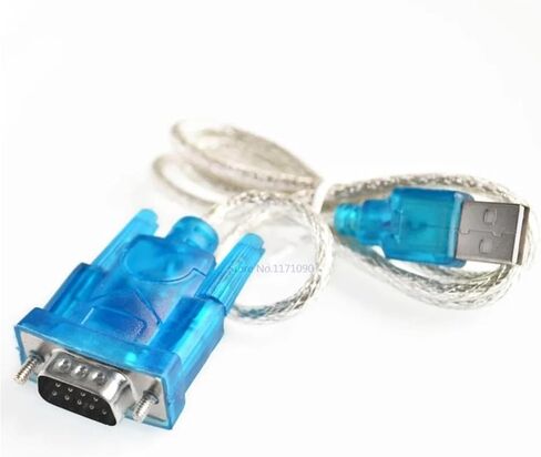 1PCS HL-340 USB to RS232 COM Port Serial PDA 9 pin DB9 Cable Adapter Support Windows7-64 in Saudi Arabia