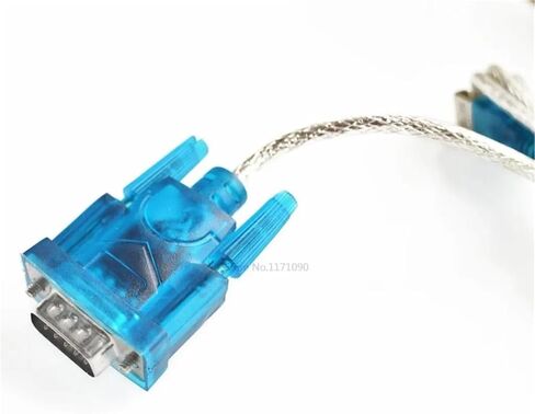 1PCS HL-340 USB to RS232 COM Port Serial PDA 9 pin DB9 Cable Adapter Support Windows7-64 in Saudi Arabia