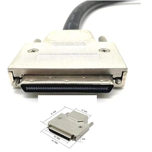 CN50 to VHDCI68 Connector Cable CN50 pin Male to VHDCI68 pin Male Data Shield Wire 1.8M in Saudi Arabia