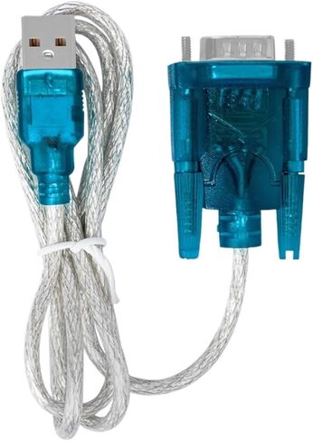 HL-340 USB to RS232 COM Port Serial PDA 9 pin DB9 Cable Adapter Support Windows7 64(DB9) in Saudi Arabia