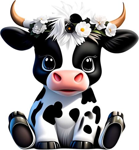Cute Holstein Cow Dust Plug Acrylic Charms for electronic products,Type-C Charging Port Dust Plugs Pendant Compatible with E-Reader Phone Tablet, Gift for Christmas, Birthday, Anniversary Day in Saudi Arabia