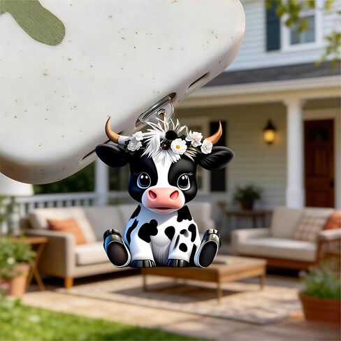 Cute Holstein Cow Dust Plug Acrylic Charms for electronic products,Type-C Charging Port Dust Plugs Pendant Compatible with E-Reader Phone Tablet, Gift for Christmas, Birthday, Anniversary Day in Saudi Arabia