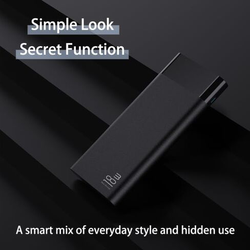 Hidden Cameras USB Charger - Spy Camera Phone Charger - Mini Wireless Hidden Cam - Motion Detection - Night Vision - Free App Control - Loop SD Storage for Indoor Home Security in Saudi Arabia