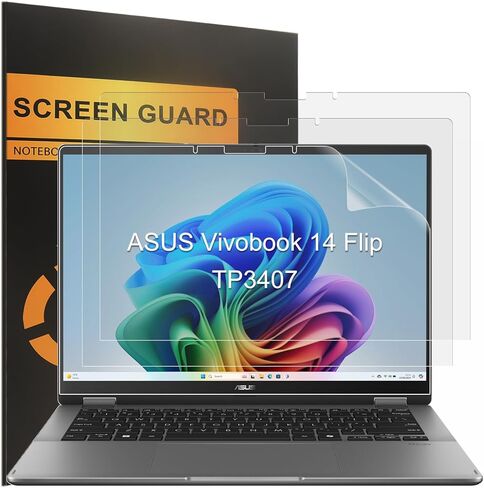 KEANBOLL 3-Pack Designed for ASUS Vivobook 14 Flip TP3407 2-in-1 Touchscreen Laptop Screen Protector, Anti Glare and Anti Fingerprint (Matte) Shield in Saudi Arabia