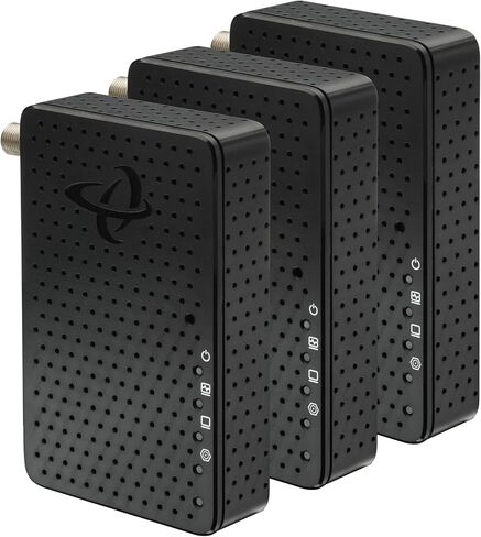 Hitron MoCA 2.5 Network Adapter (2-Pack) - Requires Connected Coax Network | Up to 2.5 Gbps Ethernet Over Existing Coax | Ideal for Cable Internet Homes | 3 HTEM5 Adapters in Kuwait