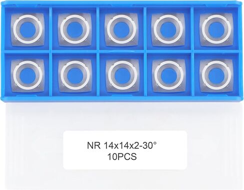 Woodturning NA 14x14x2.0mm Square Carbide Insert Cutter Negative Rake Angle Replacement Blades for EWT Roughers Wood Turning Tools, 10pcs in Saudi Arabia