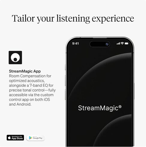 Cambridge Audio EVO ONE - All-in-One Wireless Streaming Speaker with Display Screen, Custom EQ, Room Compensation, Bluetooth APX HD, AirPlay 2, Chromecast Built-in, HDMI ARC and MM Phono Stage in Saudi Arabia