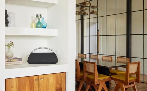 Harman Kardon Go + Play 3 - Portable Bluetooth Speaker with Superior Sound and 8 Hours Playtime, USB Charging, Auto self Tuning, Dual far-Field Microphones (Renewed) in Saudi Arabia