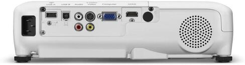 جهاز عرض المسرح المنزلي Epson Home Cinema 740HD 720p، HDMI، 3LCD، لون 3000 لومن وسطوع أبيض in Saudi Arabia