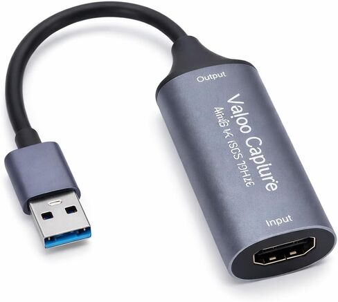 Yoidesu Video Capture Card 4K 60Hz Input for Clear Live Recording, HDMI to USB 3.0 A Capture Card with Low Latency Transfer for PC Streaming, Meetings, Teaching, and Game Recording in Saudi Arabia