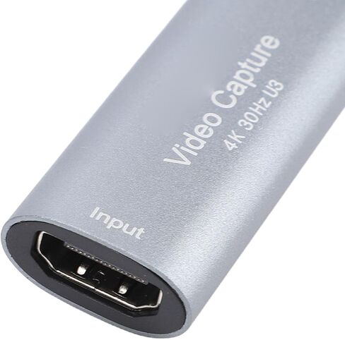 Yoidesu Video Capture Card for 4K 30Hz Input and 1080P 60Hz Output, HDMI to USB 3.0 A Capture Card for Streaming, Game Recording, Teaching, Meetings, and Live Preview in Saudi Arabia