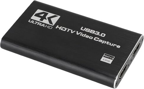 Yosoo Health Gear 4K Video Captures Card, 1080P Video Recorder for Streaming, Gaming, and Online Meetings Compatible with Switch, OBS. in Saudi Arabia