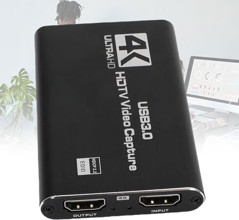 Yosoo Health Gear 4K Video Captures Card, 1080P Video Recorder for Streaming, Gaming, and Online Meetings Compatible with Switch, OBS. in Saudi Arabia