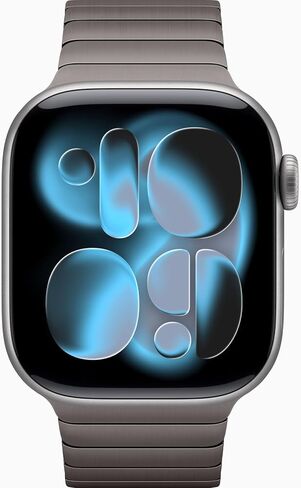 Apple Watch Series 11 [GPS + Cellular, 42mm] Space Gray Aluminum Case with Slate Link Bracelet, One Size (Renewed) in Saudi Arabia