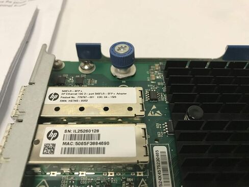 HPE 779799-B21 546Flr-SFP+ محول الشبكة PCI Express 3.0 X8 10 جيجابت إيثرنت لـ ProLiant DL120 Gen9 in Kuwait