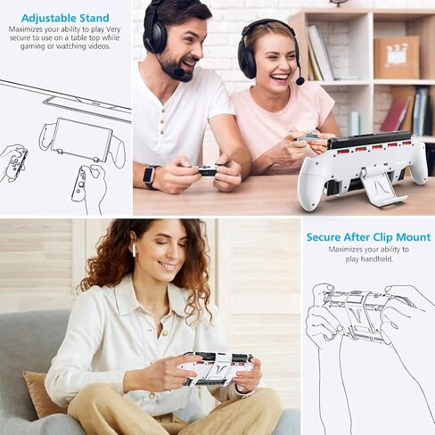 مقبض OIVO Switch مع حامل قابل للتعديل وحقيبة حمل وأطقم حزم المقبض المحمول in Kuwait
