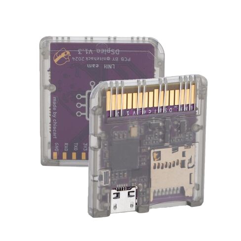 بطاقة فلاش Plyisty DSPico DS لـ NDS DSi 3DS 2DS، مدعومة بـ MCU RP2040، R4 ترقية خرطوشة الألعاب مفتوحة المصدر مع 6 ميجابايت/ثانية، وضع DS ودعم Pico Launcher in Kuwait