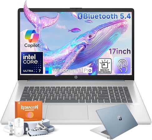 HP OmniBook 5 16 inch Next Gen AI PC, 2K Touchscreen, Snapdragon X Plus X1P-42-100, 16 GB RAM, 512 GB SSD, Qualcomm Adreno GPU, Windows 11 Home, Glacier Silver, 16-fb0000nr in Saudi Arabia