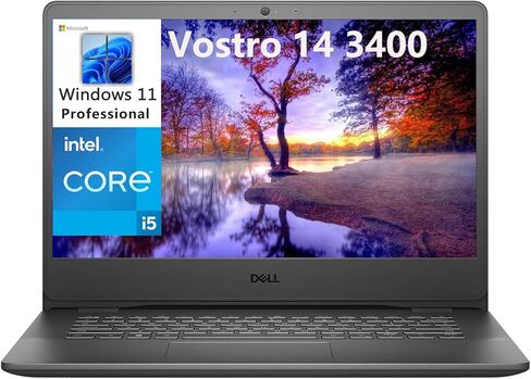 Dell Vostro 3530 15.6" Laptop Computer for Business, 13th Gen Intel 5-Core Processor, 120Hz FHD, 16GB DDR4 RAM, 512GB PCIe SSD, WiFi, Bluetooth, Type-C, HDMI, RJ45, Windows 11 Pro in Saudi Arabia