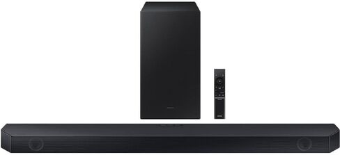 سامسونج ساوند بار 3.1 قناة 340 وات مع مضخم صوت لاسلكي HDMI eARC دولبي أتموس أسود HW-Q6CC in Saudi Arabia