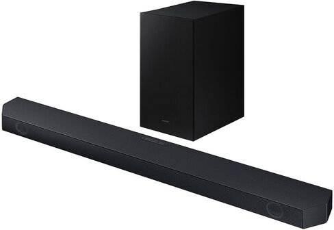 سامسونج ساوند بار 3.1 قناة 340 وات مع مضخم صوت لاسلكي HDMI eARC دولبي أتموس أسود HW-Q6CC in Saudi Arabia