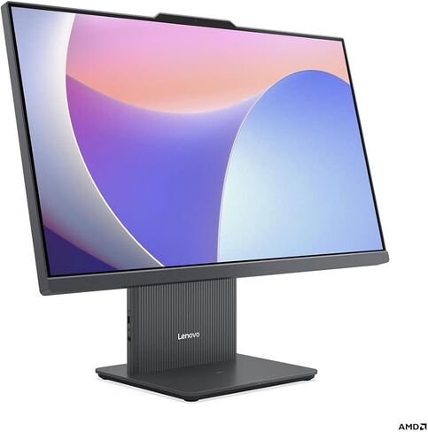 Lenovo IdeaCentre 24ARR9 F0HR0090US All-in-One Computer - AMD Ryzen 5 7535HS - 16 GB - 512 GB PCI Express NVMe 4.0 x4 SSD - 23.8" Full HD - Desktop - Luna Gray in Saudi Arabia