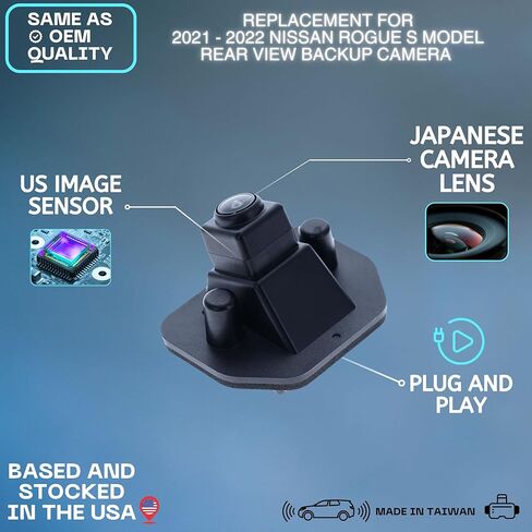 Backup Camera Replaces for 2021 2022 Nissan Rogue S Model OE Part # 28442-6RA0A 284426RA0A in Saudi Arabia