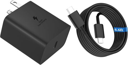 Google Pixel 45W Super Fast Charger【ETL Certified】, PPS GaN USBC Fast Charger with 6.6FT/2M Cable for Google Pixel 10ProFold/10ProXL/10Pro/10, 9Pro/9a/9/9ProXL,8Pro/8a/8/7Pro/7a/7,6 Pro/6a/6 in Saudi Arabia