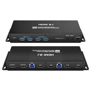 Kvm Switch HDMI 2 Monitors 2 Computers Edid 4k 144hz Hotkey Switching Dual Monitor kvm switches 2 cmputers 1440P 120hz 144hz 165hz FreeSync G-SYNC in Saudi Arabia