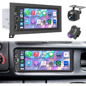 Plug&Play Car Stereo for Dodge Ram 1994-2001 /Dakota1987-2000 /Caravan 1984-2000 / Pickup D150 D250 D350 1984-1993/Town&Country 1990-2000/Grand Cherokee 1993-1998 Wireless CarPlay&Android Auto AM/FM in Saudi Arabia