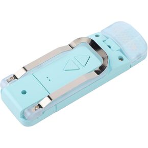 Omabeta Rechargeable Clamp/Holder On LED Reading Light with 3 Colors, 5 Brightness Levels for Book Lovers, Lightweight Portable Bookmark Lamp for Reading in Bed in Kuwait