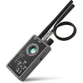 V70 Hidden Camera Detector, Anti-Spy Camera Finder, Bug Detector, RF Scanner, Magnetic GPS Tracker Finder, 7 IR LED Lens Finder, Dual IR Sensors, Vibration Alarm, Rechargeable for Travel/Hotel/Office in Saudi Arabia