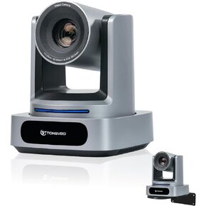 كاميرا TONGVEO AI 4K PTZ مع تتبع تلقائي، وكاميرا مؤتمرات فيديو بتكبير بصري 10X، وكاميرا ويب HDMI وUSB 3.0 للتوصيل والتشغيل للتكبير والفرق وعبادة الكنيسة والبث المباشر والتعليم in Kuwait