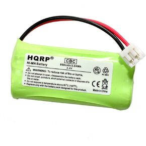بطارية هاتف HQRP متوافقة مع هاتف V-Tech/VTech DS6322-3 / DS 6322-3، DS6322-4 / DS 6322-4 الهاتف اللاسلكي in Kuwait