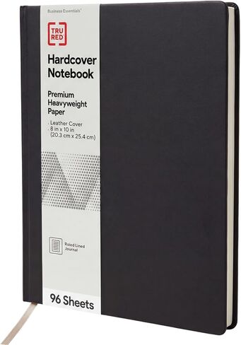 Staples Tru Red Gare Hard Cover Journal ، Black TR54768 in Kuwait