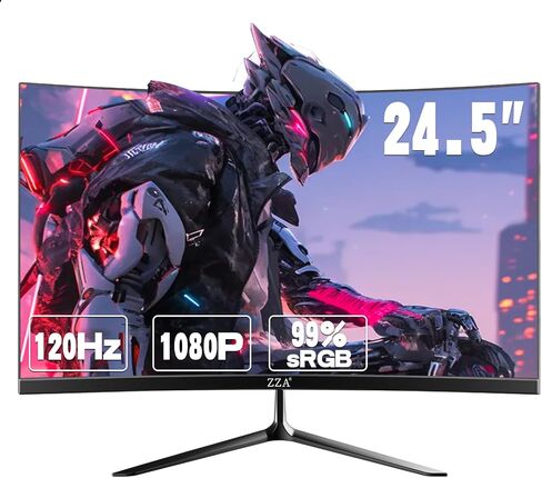 شاشة منحنية ZZA UltraWide 34 بوصة شاشة كمبيوتر 1500R معدل تحديث 180 هرتز WQHD 3440x1440 شاشة ألعاب الكمبيوتر VA PanelAMD FreeSync Premium | اتش دي ار 10 | 99% إس آر جي بي | فيسا in Kuwait