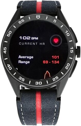TAG Heuer Connected Caliber E4، إصدار Oracle Red Bull Racing Edition، ساعة ذكية مقاس 45 مم، أسود، نظام تشغيل Wear من Google، هيكل من التيتانيوم، شاشة AMOLED مقاس 1.39 بوصة، مقاومة للماء حتى عمق 50 مترًا in Kuwait