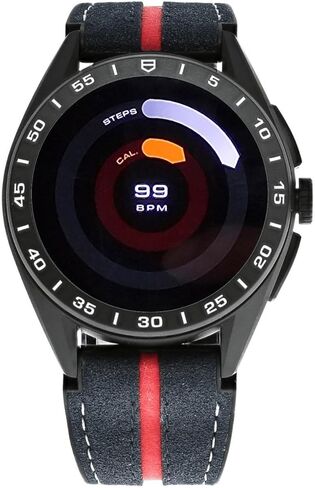 TAG Heuer Connected Caliber E4، إصدار Oracle Red Bull Racing Edition، ساعة ذكية مقاس 45 مم، أسود، نظام تشغيل Wear من Google، هيكل من التيتانيوم، شاشة AMOLED مقاس 1.39 بوصة، مقاومة للماء حتى عمق 50 مترًا in Kuwait