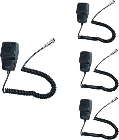 ميكروفون CB Mic DM507 5 Pin متوافق مع راديو Cobra148/UnidenGrant 4Pack in Saudi Arabia
