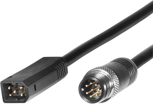 XNT-9-HW-T Transom Temperature Transducer & 720074-1 AS EC QDE Ethernet Adapter Cable for Humminbird Helix 5/7/8/9/10/12 with Dual Spectrum Chirp Sonar 710274-1, 20 Feet Cable Length in Saudi Arabia